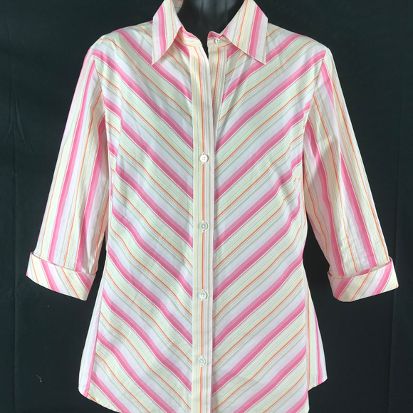 Banana Republic Women's Blouse Sz Medium Shirt Top - Picture 1 of 7